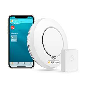 Meross Detector de Humo Inteligente - Alarmas de Humo para Casa, Detector de Alarma de Humo