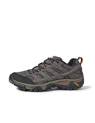 Merrell MOAB 2 GTX, Zapatillas de Senderismo Hombre, Gris (Beluga), 42 EU