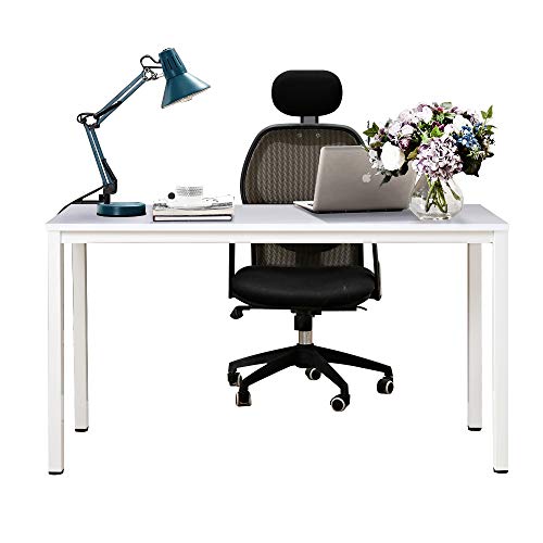 Mesa de escritorio blanca 138x55cm