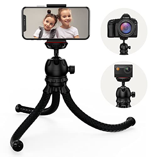 Mini trípode flexible para smartphone y cámara