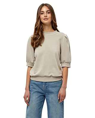 Minus Mika Sweat 1 para Mujer, Beige (2105 Feather Gray), L