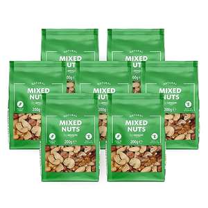 Mixed Nuts Unsalted 7x200g