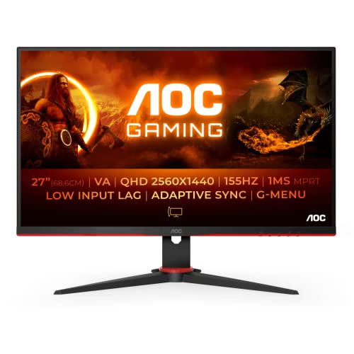 Monitor Gaming QHD de 27" AOC