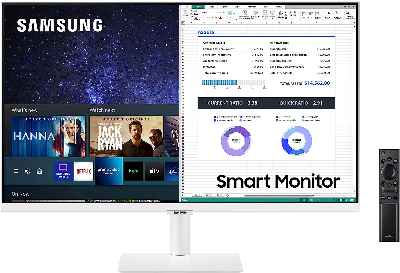 Monitor Samsung de 27" con aplicaciones Smart TV