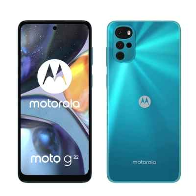 Motorola moto g22 (Pantalla 6.5" 90 Hz Max Vision, sistema de cuatro cámaras de 50MP, Android 12, batería 5000mAh, 4/128GB, dual SIM), negro [Versión ES/PT]