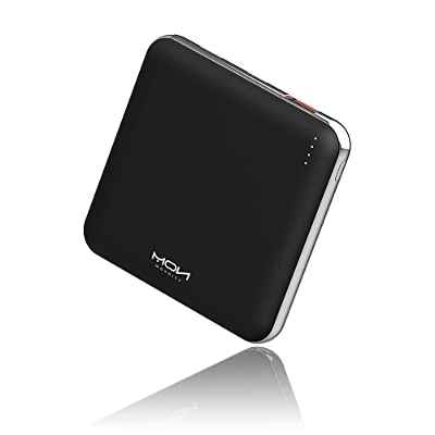 MOXNICE Bateria Externa USB C Power Bank 10000mAh 18W QC 4.0, PD3.0 Cargador Portatil Súper Liviana y Delgada para Teléfonos Inteligentes y Tabletas (Blanco)