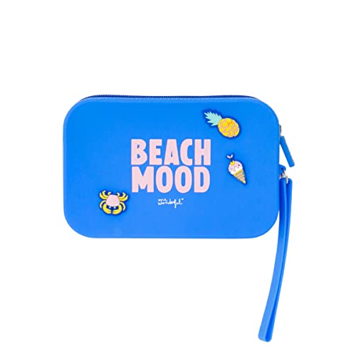 Mr. Wonderful Monedero de Silicona-Beach Mood, Unisex Adulto, Multicolor