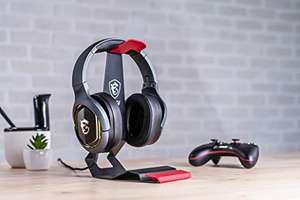 MSI HS01 - Soporte Auriculares Gaming, con Organizador de Cables