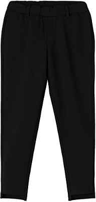 NAME IT NKFSIDA Pant Noos Pantalones, Negro, 158 cm para Niñas