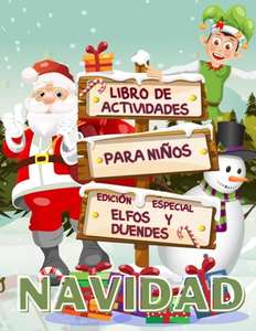 Navidad Libro de actividades: Edición especial Duendes y Elfos