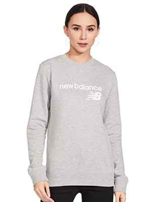 New Balance Classic Core Fleece Crew Top, Mujer