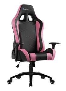 Newskill Silla Gaming Profesional Takamikura, Polipiel, Altura y Reposabrazos 3D Ajustables, Ruedas de Nylon, Base de Acero, Reclinable 180º