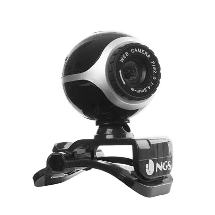 NGS Webcam USB con micrófono para PC