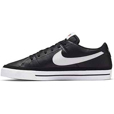 Nike Court Legacy Next Nature, Zapatillas de Gimnasia Hombre, Blanco Y Negro, 41 EU