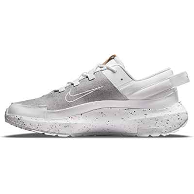 Nike Crater Remixa, Zapatillas de Gimnasia Hombre, White/White-Photon Dust, 45 EU