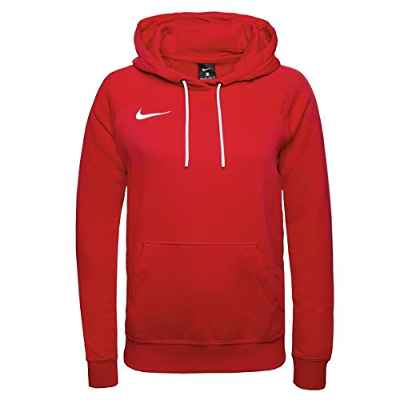 NIKE Mujer Park 20 Sudadera con Capucha, University Rojo/Blanco/Blanco, M