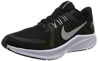 Nike Quest 4, Zapatillas para Correr Mujer, Black/White-Dk Smoke Grey, 36.5 EU