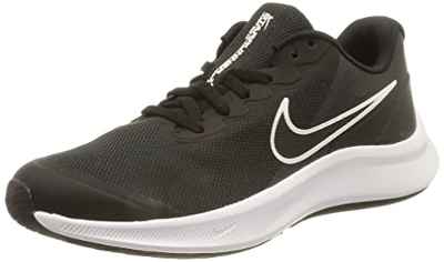 Nike Star Runner 3, Zapatillas Deportivas, Black Dk Smoke Grey Dk Smoke Grey, 35.5 EU