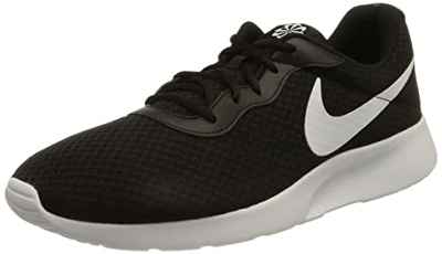 NIKE Tanjun, Zapatillas de Gimnasia Hombre, Black White Barely Volt Black, 40 EU