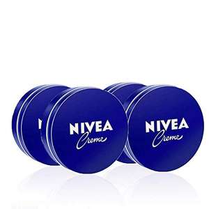 NIVEA Creme en pack de 4 (4 x 150 ml), crema hidratante corporal y facial para toda la familia,universal para una piel suave e hidratada