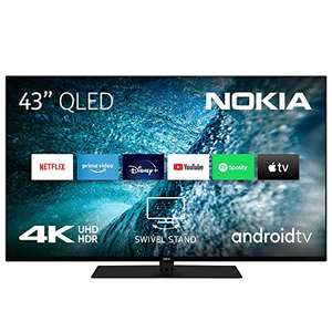 Nokia 43 Pulgadas (108 cm) QLED 4K UHD Television Smart Android TV