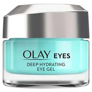Olay Eyes Deep Hydrating Gel contorno de ojos, con ácido hialurónico, 15 ml (Precio con cupón y 15% de compra recurrente)