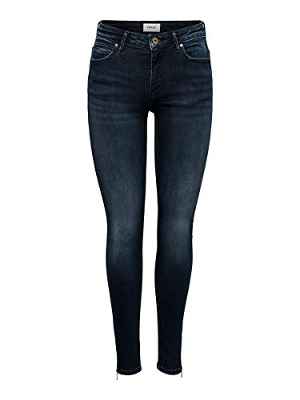 Only Onlkendell Life Reg SK Ankle Tai865 Noos Pantaln, Dark Azul Denim, W26 para Mujer