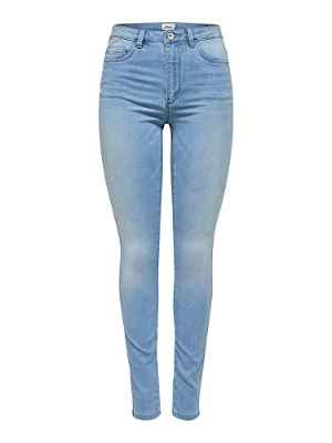 Only onlROYAL HW SK Jeans BB BJ13333 Noos Vaqueros Skinny, Azul (Light Blue Denim Light Blue Denim), S / 30L para Mujer