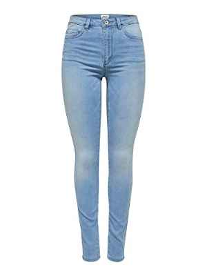 Only onlROYAL HW SK Jeans BB BJ13333 Noos Vaqueros Skinny, Azul (Light Blue Denim Light Blue Denim), XL / 34L para Mujer