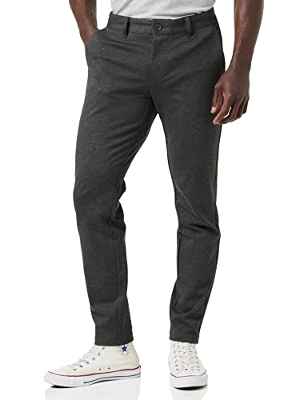 Only & Sons Onsmark Pant Gw 0209 Noos Pantalones, Dark Grey Melange, 33W x 30L para Hombre