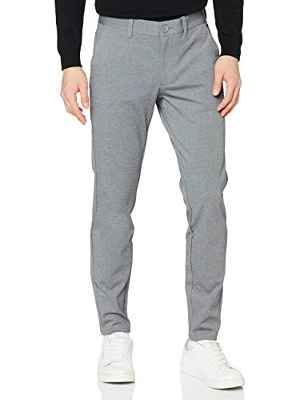Only & Sons Onsmark Pant Gw 0209 Noos Pantalones, Gris (Medium Grey Melange Medium Grey Melange), W28/L32 para Hombre