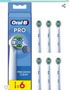 Oral-B Pro Precision Clean Recambios para Cepillo de Dientes Eléctrico, Pack de 6 Cabezales