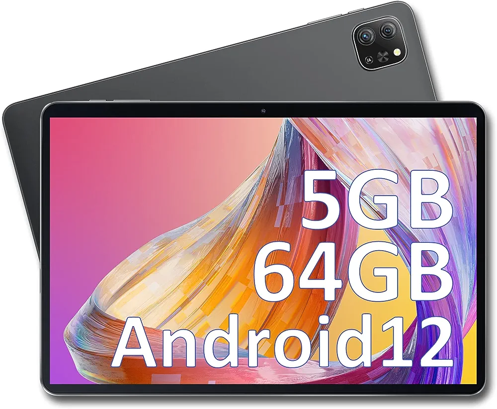 OSCAL Tablet 10 Pulgadas Android 12, Pad60 Tablet 5GB RAM+64GB 