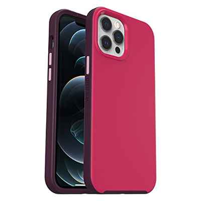 Otterbox para Apple iPhone 12 Pro MAX, Funda Slim con MagSafe, Pink Robin - Rosa/Morado