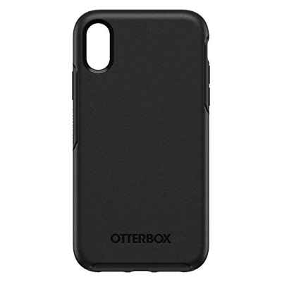 OtterBox Symmetry - Funda Anti caídas Fina para iPhone XR, Negro