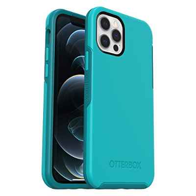 Otterbox Symmetry, funda anticaídas, fina y elegante para Apple iPhone 12/12 Pro, Azul