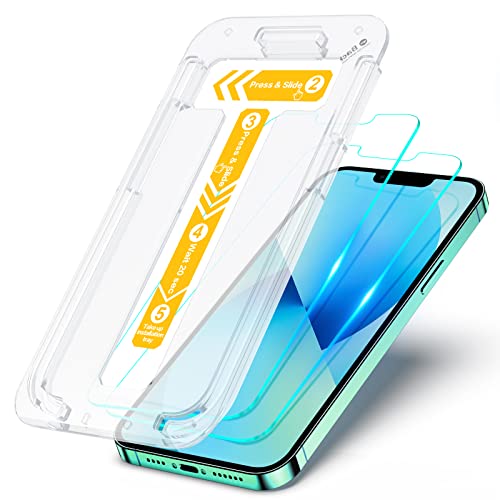 Pack 2 protectores pantalla iPhone 13/13 Pro de cristal templado