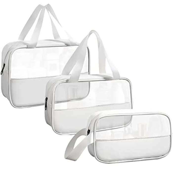 Pack 3x neceser transparente