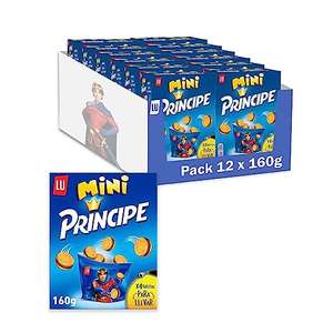Pack de 12 cajas 160g Galletas Príncipe Mini