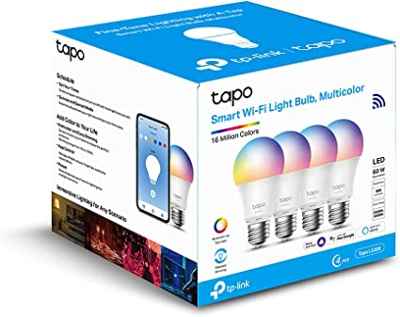 Pack de 4 bombillas inteligentes TP-Link Tapo L530E