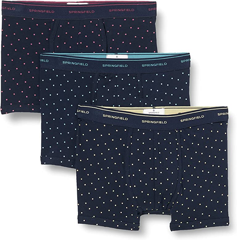 Pack de boxers para hbre Springfield