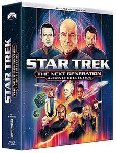 Pack Star Trek The Next Generation 4-Movie Collection (4K UHD HDR + Blu-ray)