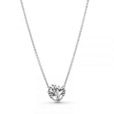 PANDORA Collar Árbol de la Familia 399261C01-50 mujer plata