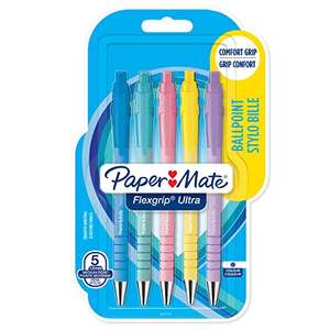 Paper Mate Flexgrip Ultra bolígrafos pastel retráctil