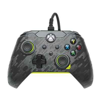 PDP Wired mando Electric Carbon for Xbox Series X|S, Gamepad, Wired Video Game mando, Gaming mando, Xbox One, Officially Licensed - Xbox Series X