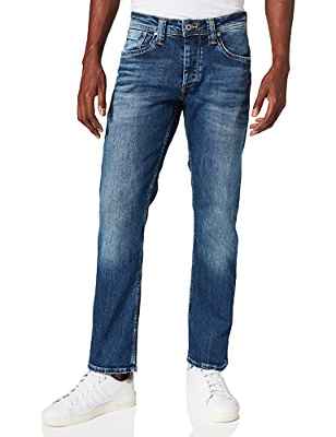 Pepe Jeans Cash Vaqueros para Hombre, Azul (11Oz Streaky Stretch Med Z23), 32W/32L