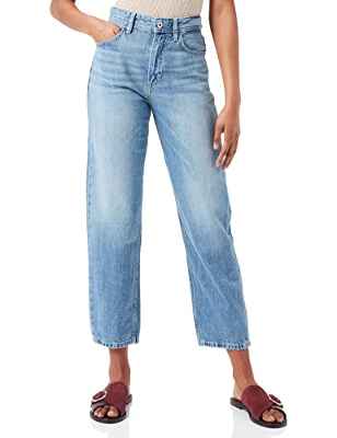 Pepe Jeans Dover Pantalones, 000denim, 26W Regular para Mujer