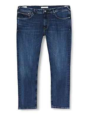 Pepe Jeans Hatch Regular Jeans, Denim, 30 de los Hombres