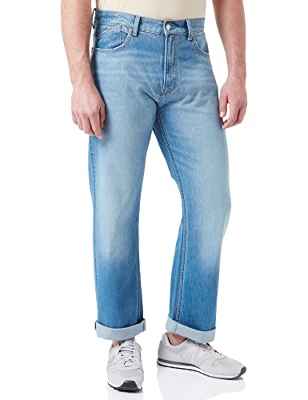 Pepe Jeans Marvis, Pantalones Hombre, Azul (Denim), 28W