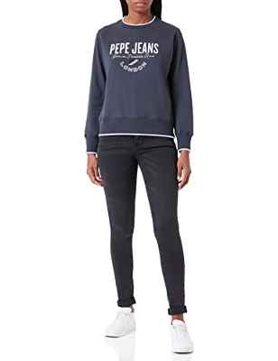 Pepe Jeans Mujer Charline Crew Sudaderas, Azul (Dulwich), S